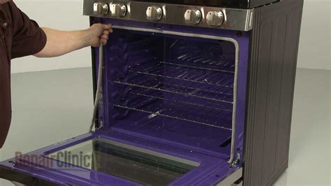 lg stove door replacement